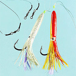 Unbranded Squid Rig for Big Cod 2 hooks size 12/O