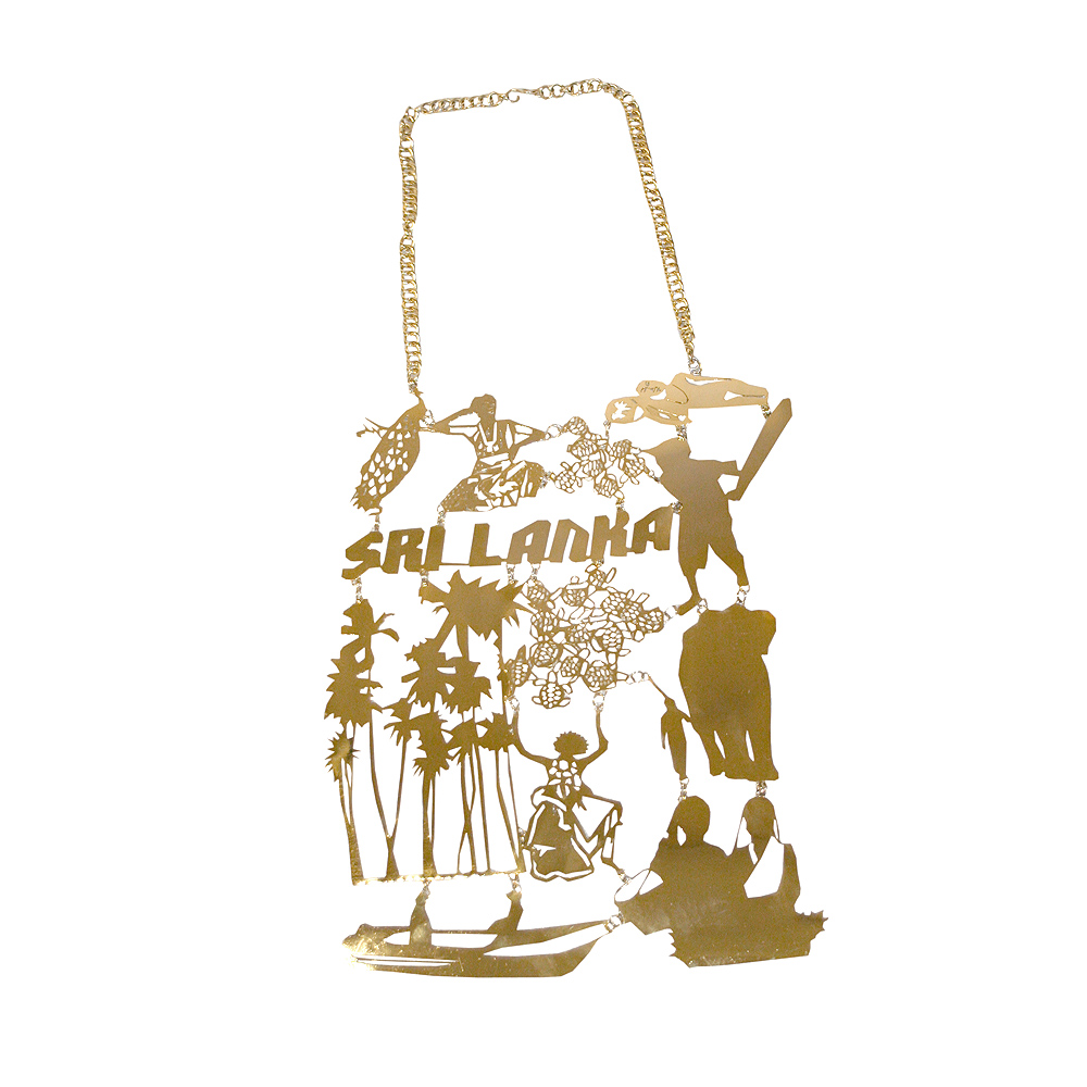 Unbranded Sri Lanka Breast Plate Necklace