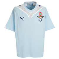 Unbranded SS Lazio Home Shirt - Blue.
