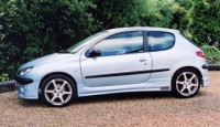 SS400M PEUGEOT 206 SIDESKIRTS 2DOOR