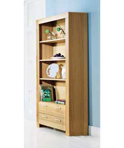 St Austell Bookcase with 2 Drawers