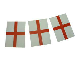 Unbranded St. George bunting, 4 metres