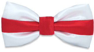 Unbranded St George Cross Bow Tie
