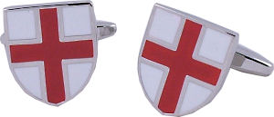Unbranded St George`s Cross Crest Cufflinks
