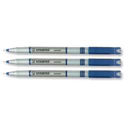 Stabilo Sensor 189 Fine Line Pen Fine 0.3mm Blue