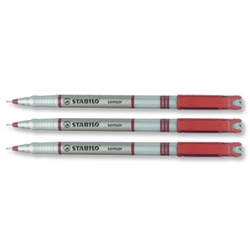 Cushion point fineliner with its own suspension system in the tipEnsures easy writing  reduces tip