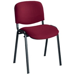 Stacking Chair Burgundy