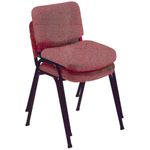 Stacking Conference Chair-Burgundy