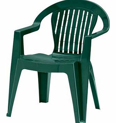 The perfect choice. this water resistant. outdoor dining chair is made of a resin compound that is extremely easy to clean. Elegantly and stylishly designed these green chairs provide comfort and support for yourself and guests to sit on whilst enjoy