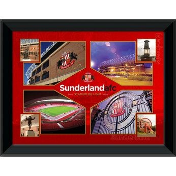 Unbranded Stadium of Light Framed Montage (16x12`)