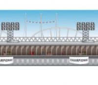 Unbranded Stadium Scene Setter Border Roll