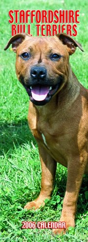 Staffordshire Bull Terrier - S Calendar