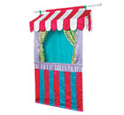 This fantastic fabric theatre can be hung in any d