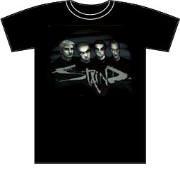 staind - faces t shirt