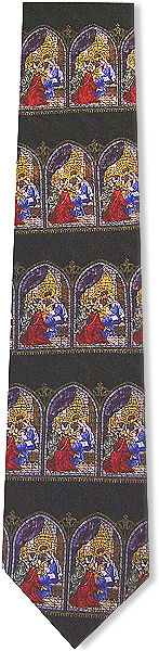 Unbranded Stained Glass Windows Tie
