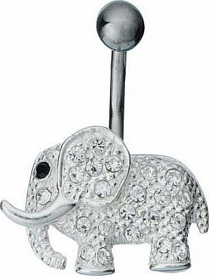 Unbranded Stainless Steel Elephant Belly Bar