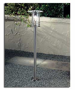 Stainless steel finish.Plastic diffuser.Rust proof