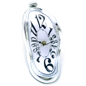 Unbranded Standing Melting Clock