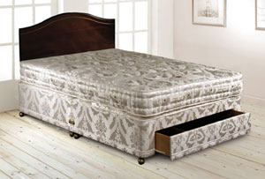 Staples- Ensign- 4FT 6" Divan Bed
