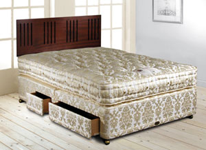 Staples- Heiress- 4FT 6" Divan Bed