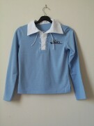 Star Rugby Shirt- blue - Chest 33/34 ins