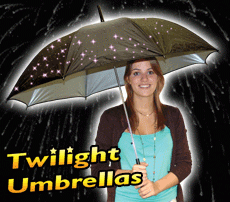 This unique and wonderful LED fibre optic Umbrella is guaranteed not only keep you dry, but to