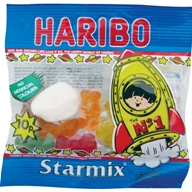 Few adults or children can resist a mix of the classic Haribo jelly sweets  including favourites suc