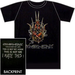 static x - machine t shirt