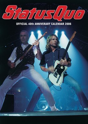 Status Quo 40th Calendar
