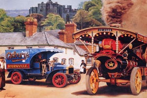 Cardboard jigsaw puzzle