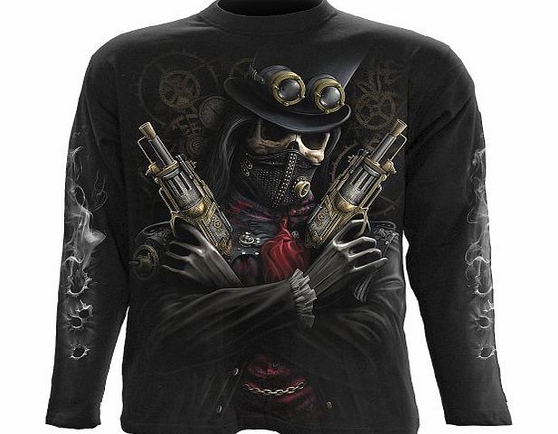 Unbranded Steam Punk Bandit All-Over T-Shirt Long Sleeve