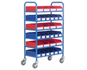 Unbranded Steel container trolley