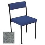 Steel Framed Office Reception Chair-Light Grey