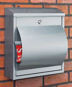 Unbranded Steel Mail Box Semi Circle Shape