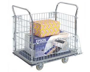 Unbranded Steel mesh surround trolley