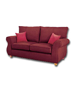 Stella Metal Action Sofabed - Red.