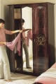 stephania three-door robe with mirror