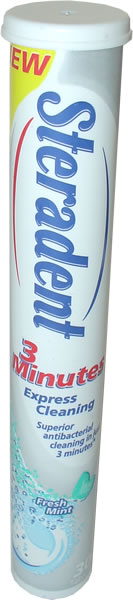 Unbranded Steradent Tablets - Fresh Mint