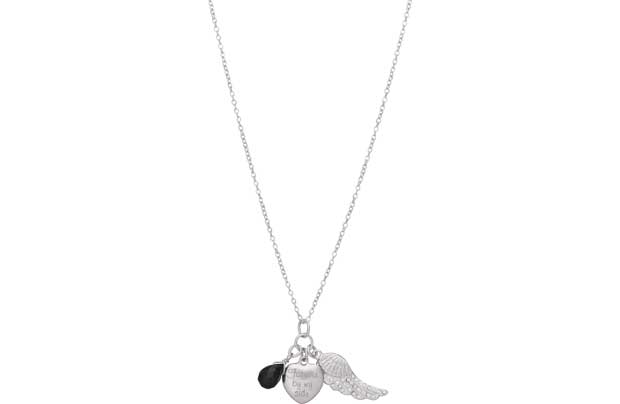 Unbranded Sterling Silver Angel Wings Charm Pendant