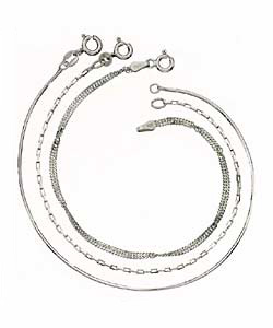 Sterling Silver Bracelet Set