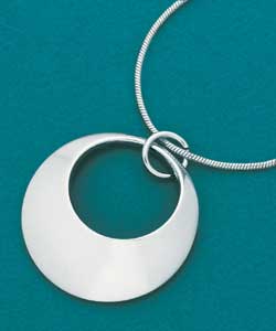 Sterling Silver Circle Pendant