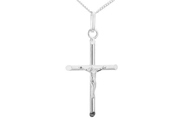 Sterling Silver Crucifix Pendant