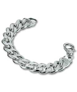 Sterling Silver Curb Bracelet