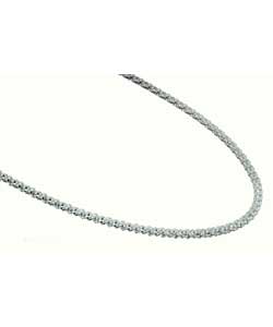 Sterling Silver Fancy Popcorn Chain