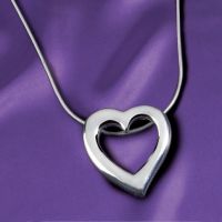 Sterling Silver Heart Necklace