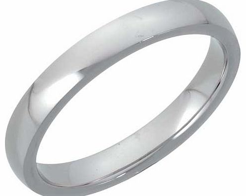 unbranded Sterling Silver Heavyweight 3mm Wedding Band -