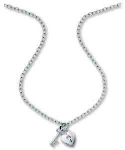 Sterling Silver Key to my Heart Necklet