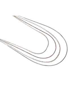 Sterling Silver Multi Strand Chain