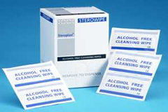 Unbranded Sterowipe Alcohol Free Cleansing Wipes x 100