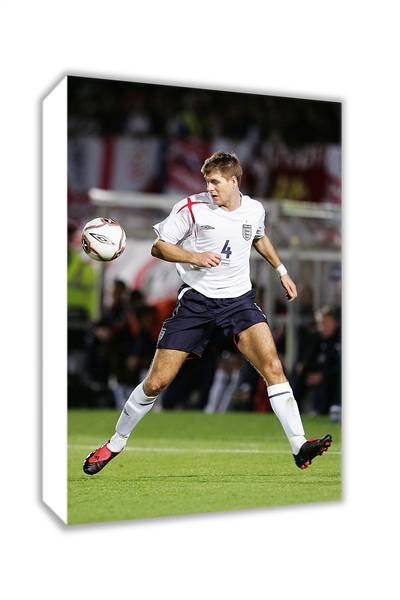 Unbranded Steven Gerrard in actionand#8211; Canvas collection